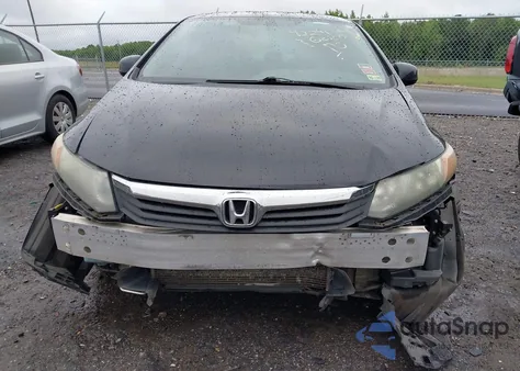 2012 Honda Civic Lx из США, поврежденный, VIN 19XFB2F56CE081150